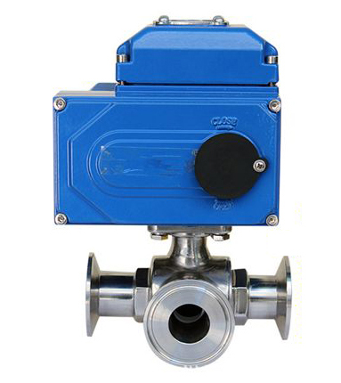 進(jìn)口電動(dòng)三通衛(wèi)生級(jí)球閥