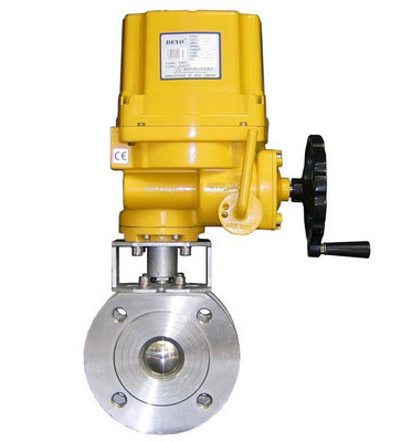 進(jìn)口電動(dòng)對(duì)夾式球閥