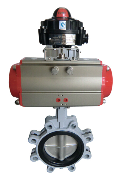 進口氣動對夾式蝶閥