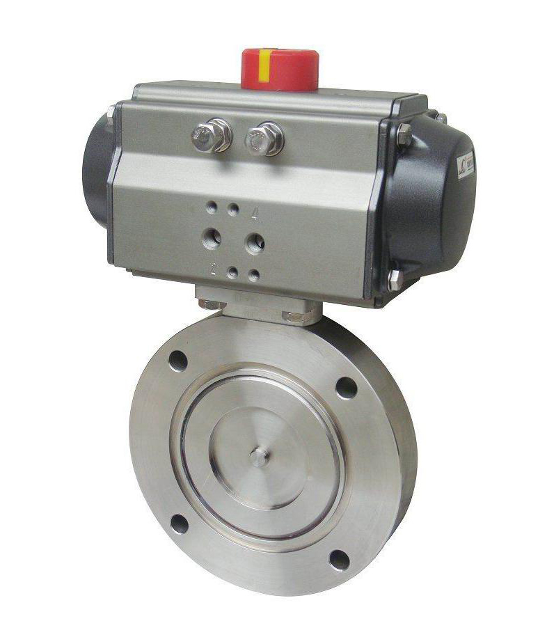 進口氣動高真空蝶閥