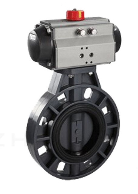 進口氣動UPVC蝶閥