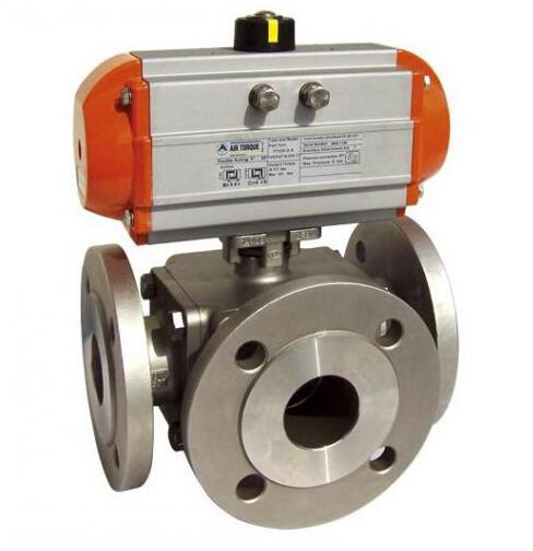 進(jìn)口氣動三通球閥