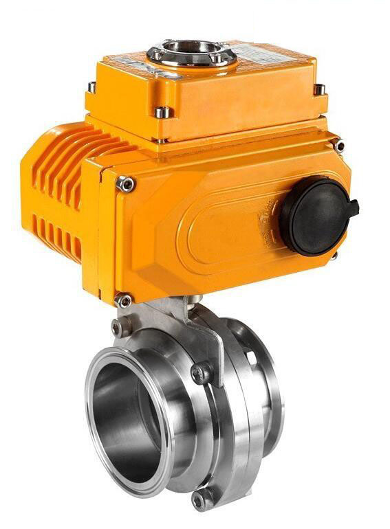 進口衛(wèi)生級電動蝶閥